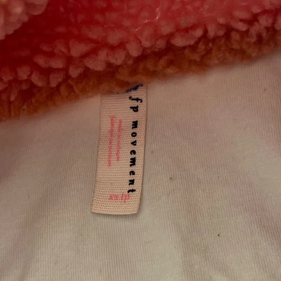 Free People Movement  Cropped Oversized Fleece Pullover Sherpa Size XS - Picture 10 of 12